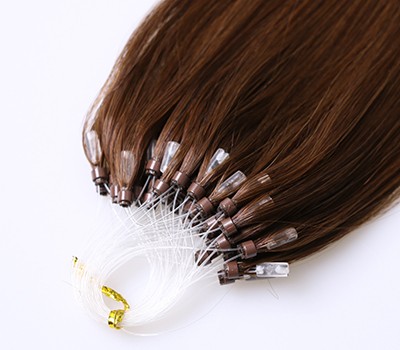 Double Drawn Indian Micro Links Loop Hair 0.5g/0.8g/1g Cheap Micro Ring Hair Extension