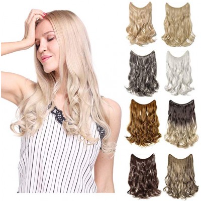 QingDao Wholesale Hidden Invisible Crown Clips Remy Halo Hair Extensions Human Hair