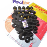 Wholesale Mongolian hair sample body wave bundles 10 to 30 inch cheap factory salon human hair