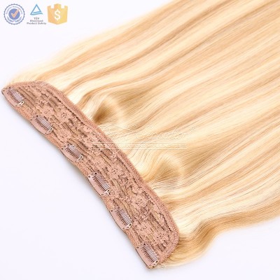 Direct Factory Tape Remy Halo One Piece Hair Extensions