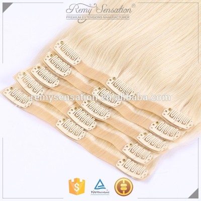 Direct Factory Wholesale Human Hair Extensions Tape in Skin Weft Clip in