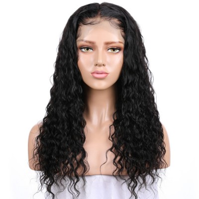 150 Density 13X6 Brazilian Curly Lace Front Human Hair Wigs With Baby Hair Lace Front Wigs Pre Plucked Natural Hairline